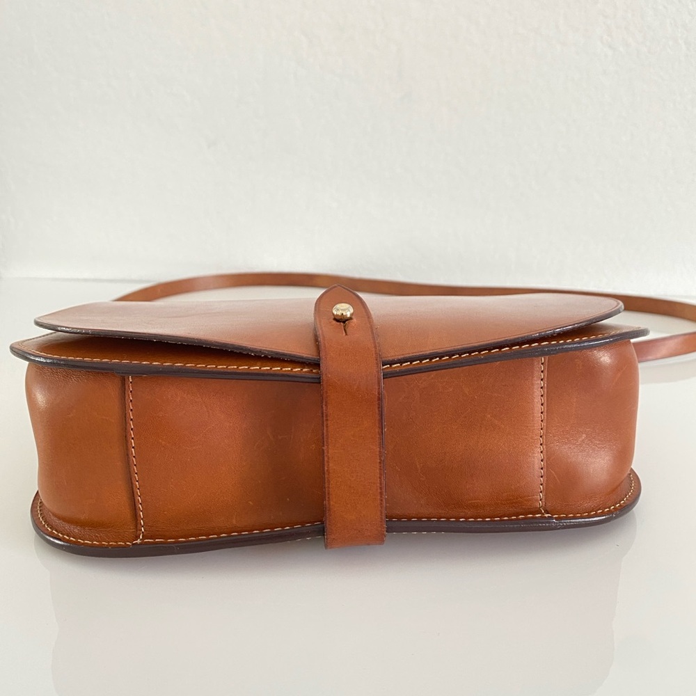 Ralph Lauren collection Brown Leather Saddle bag - Picture 8 of 15